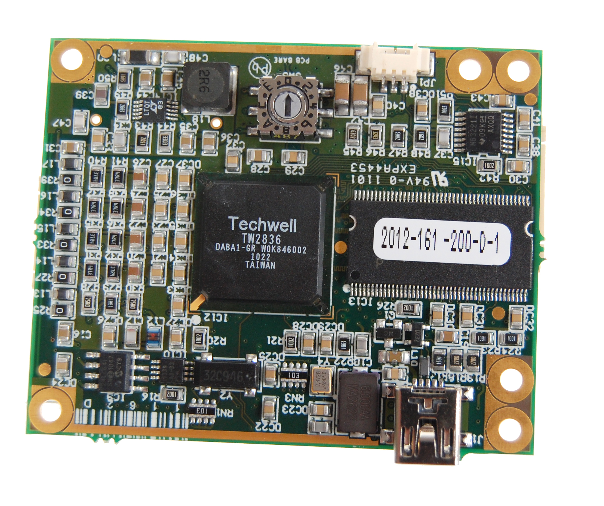 micro-FourSight video quad PCB